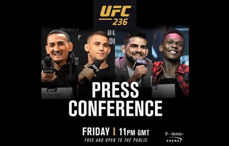UFC 236 konferencja prasowa