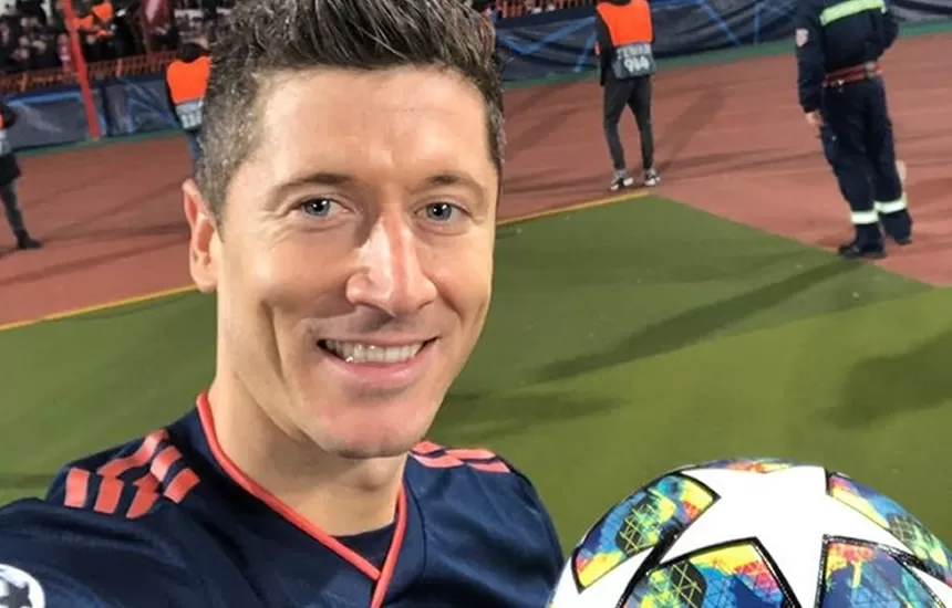 Robert Lewandowski Crvena Zvezda