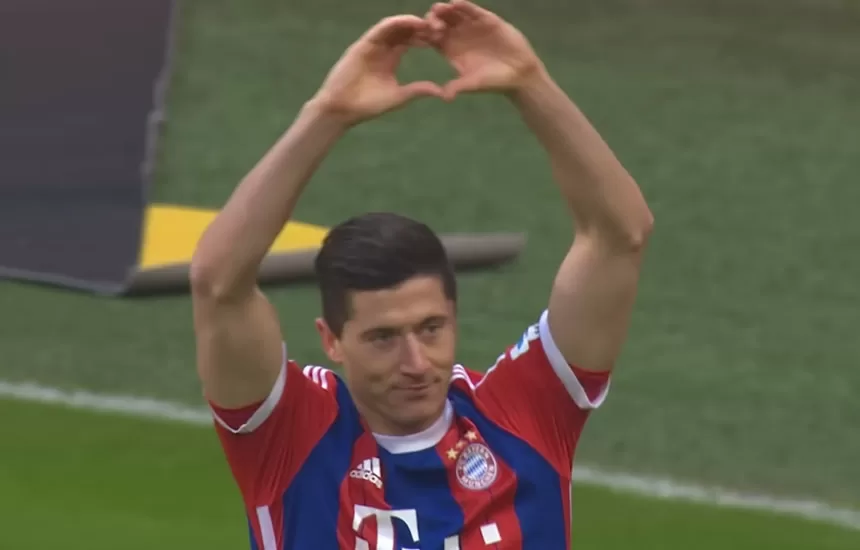 Legenda angielskiej piłki Lewandowski