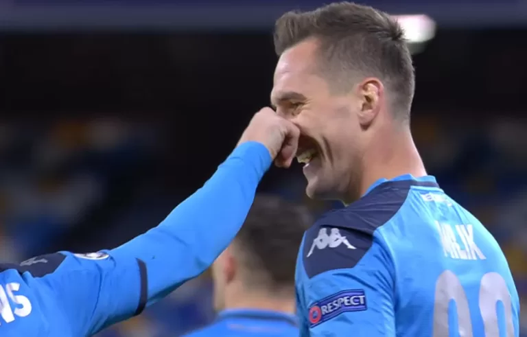 Hat-trick Arkadiusza Milika