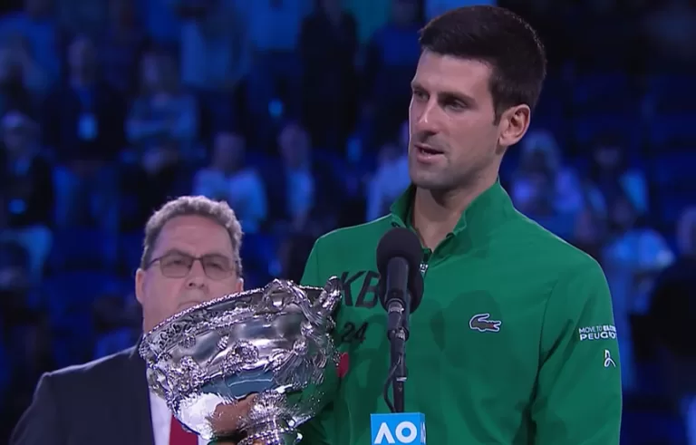 Novak Djoković Australian Open 2020