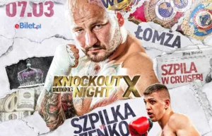 Knockout Boxing Night X konferencja