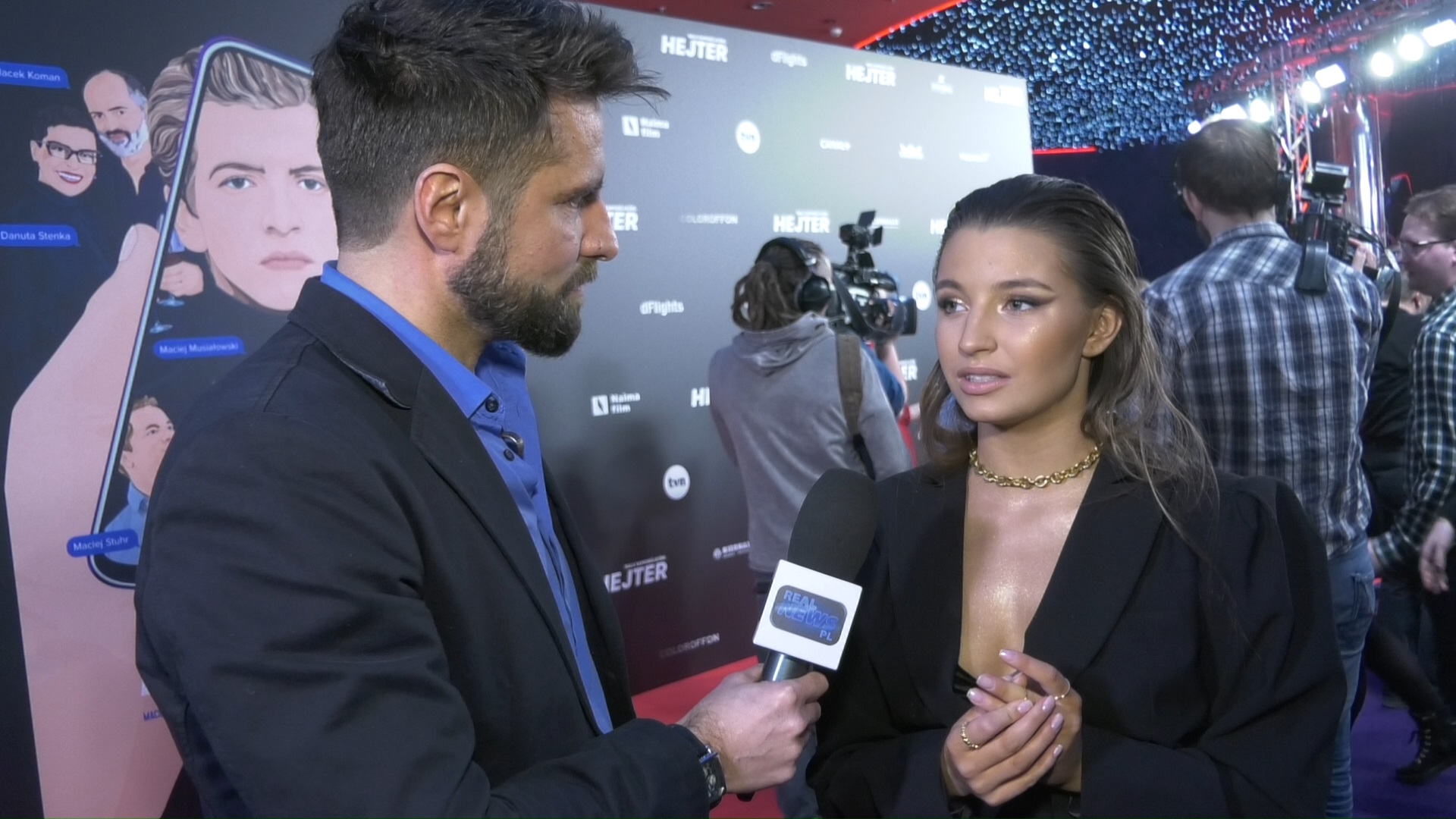 Grzegorz Czepułkowski i Julia Wieniawa / fot. realnews.pl