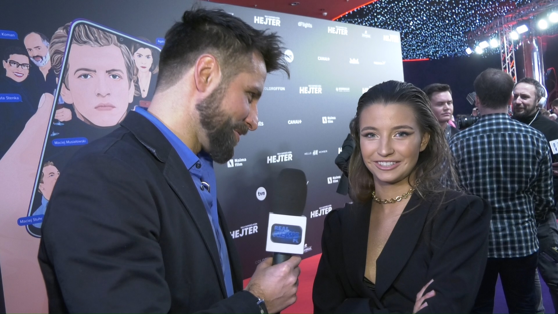 Grzegorz Czepułkowski i Julia Wieniawa / fot. realnews.pl