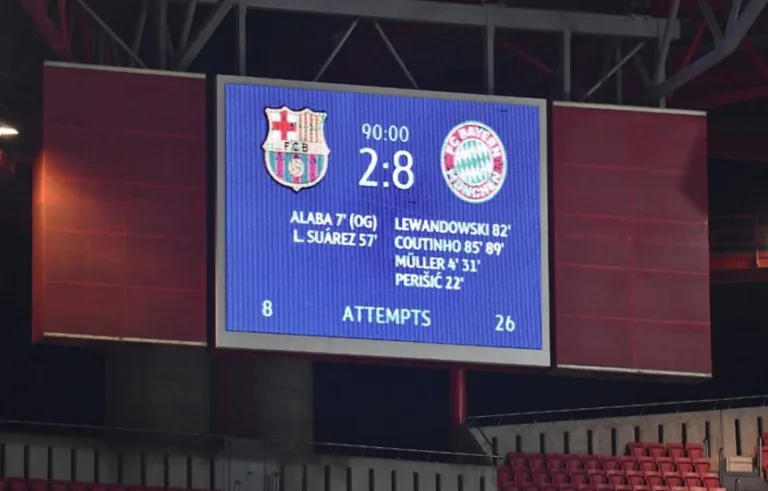 Bayern Barcelona 8 2