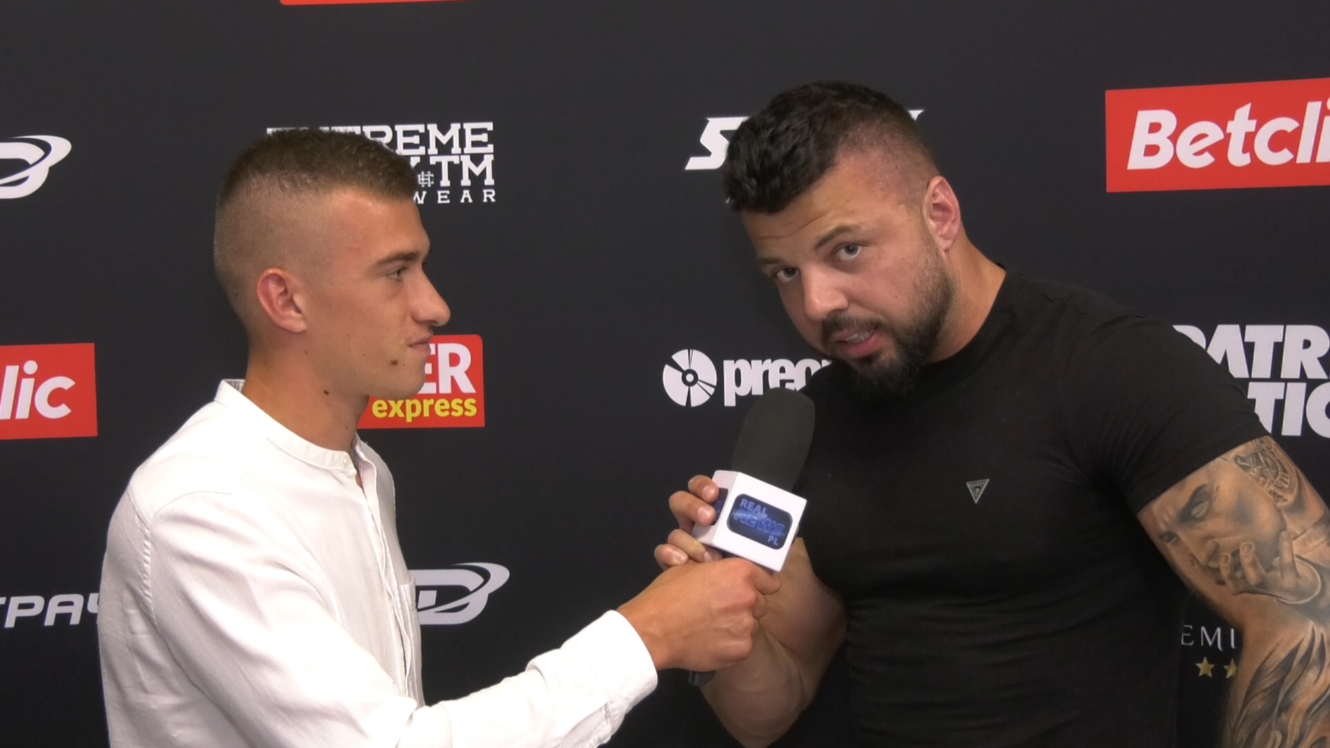 dzik Łukasz Manikowski i Dzik z Warsaw Shore