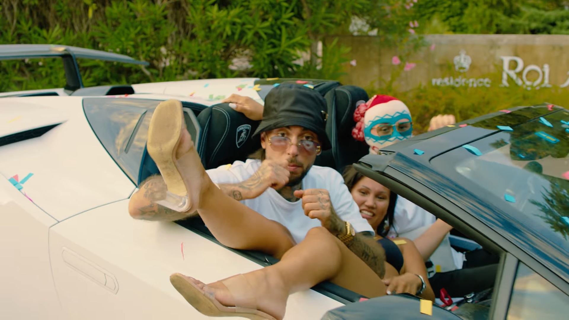 Fot. kadr z teledysku Eight O x Malik Montana - Kokain & Barbiepuppchen