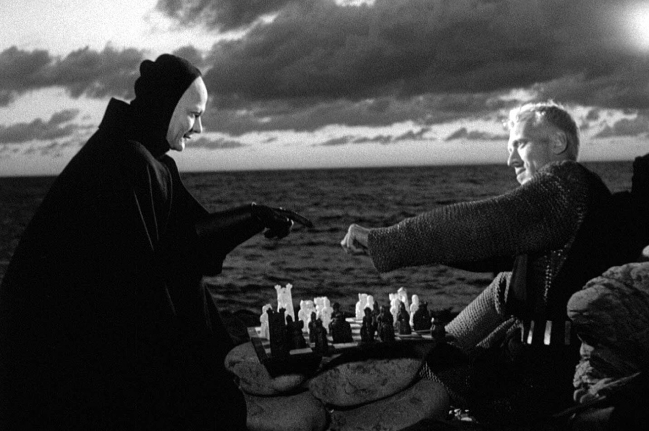 Fot. kadr z filmu "Siódma pieczęć"