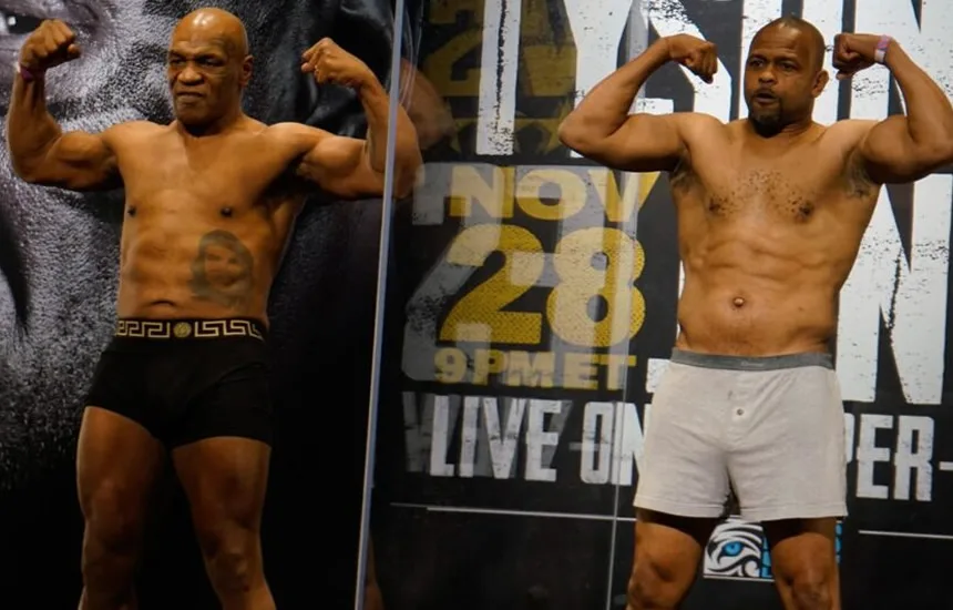 Mike Tyson vs Roy Jones Jr