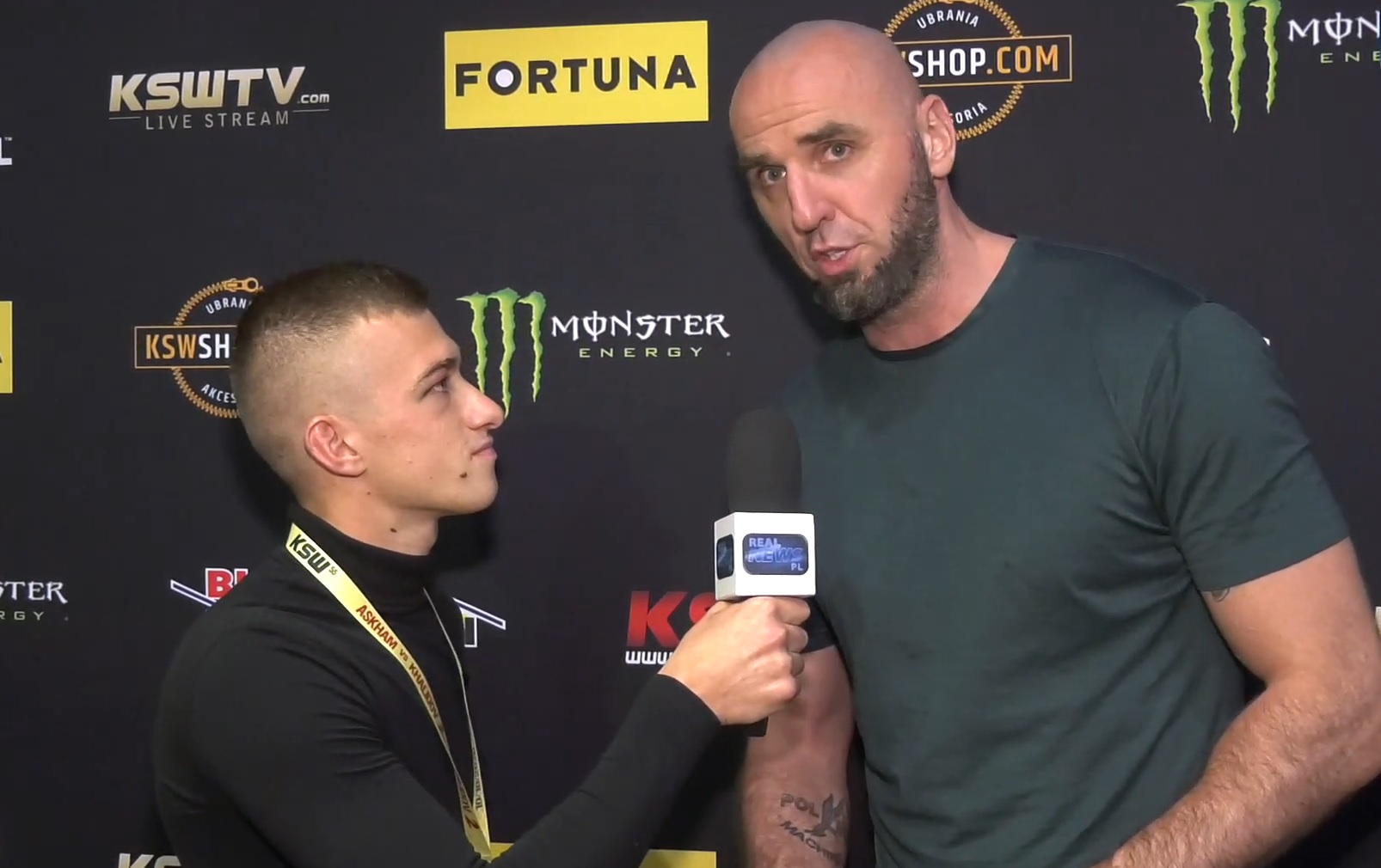 Łukasz Manikowski i Marcin Gortat