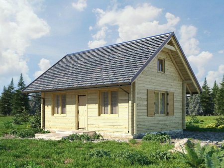 domki z bali całoroczne - domy z bali