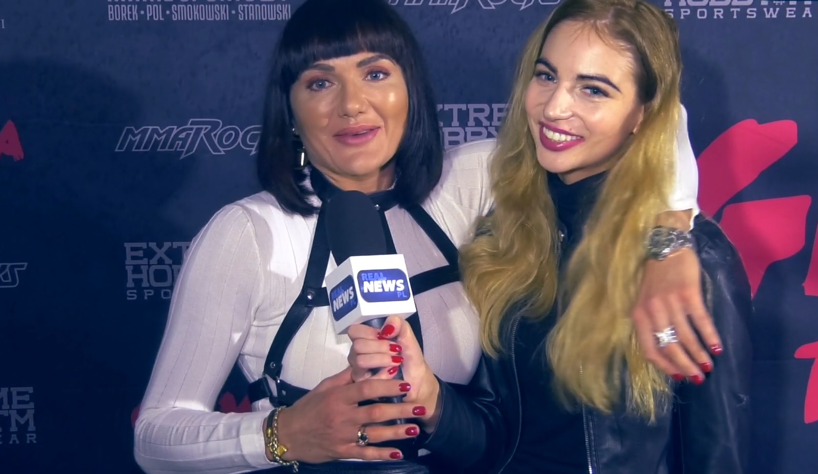 20201212_brodnicka Ewa Brodnicka i Aleksandra Florczak, fot. Realnews.pl