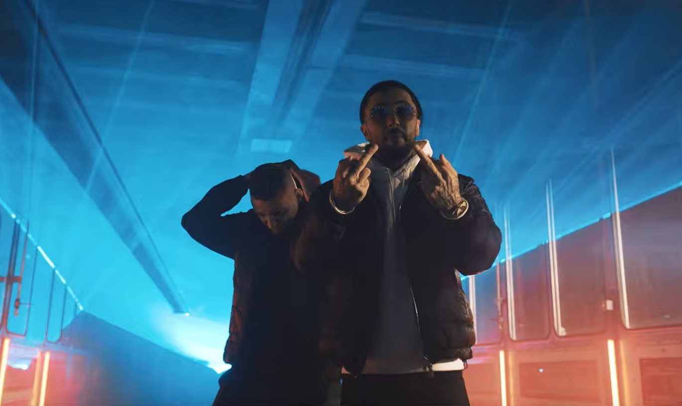 Fot. kadr z teledysku LX feat. Malik Montana - Kryptophon