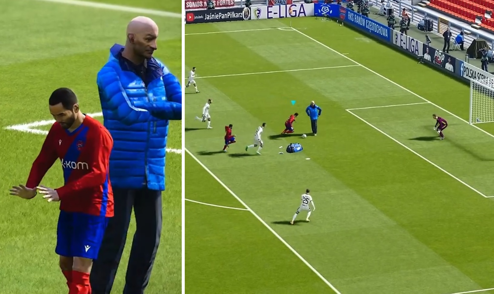 Fot. Polska scena Pro Evolution Soccer