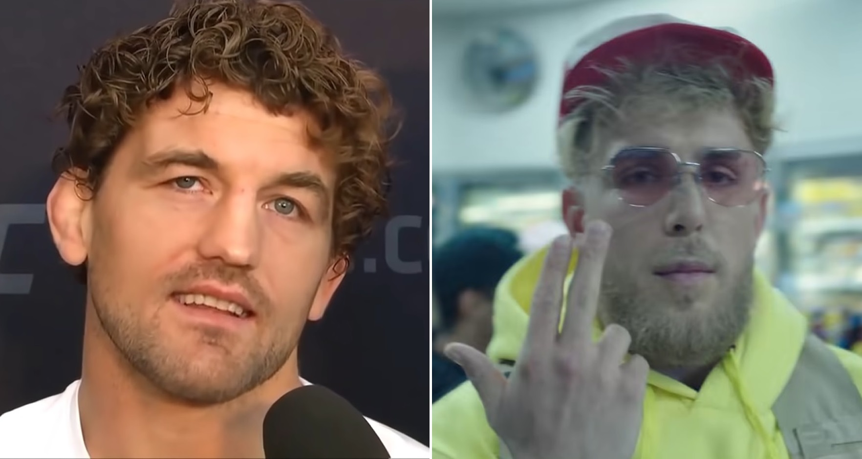 20210126_askren Ben Askren i Jake Paul, fot. UFC, Jake Paul