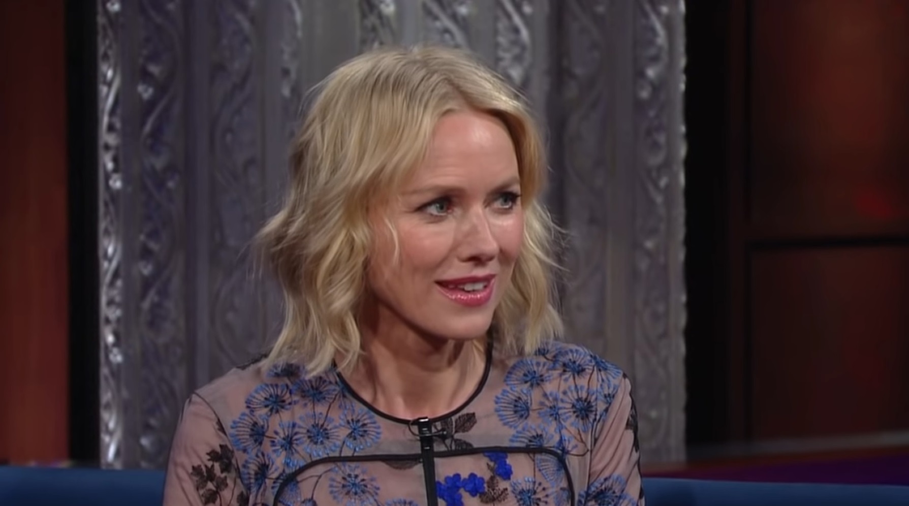 Naomi Watts, fot.  The Late Show with Stephen Colbert