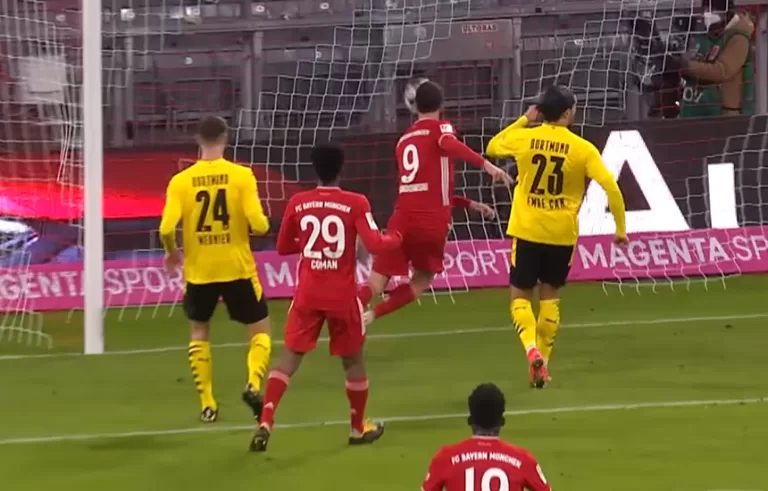 Hat-trick Lewandowskiego