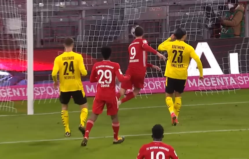 Hat-trick Lewandowskiego