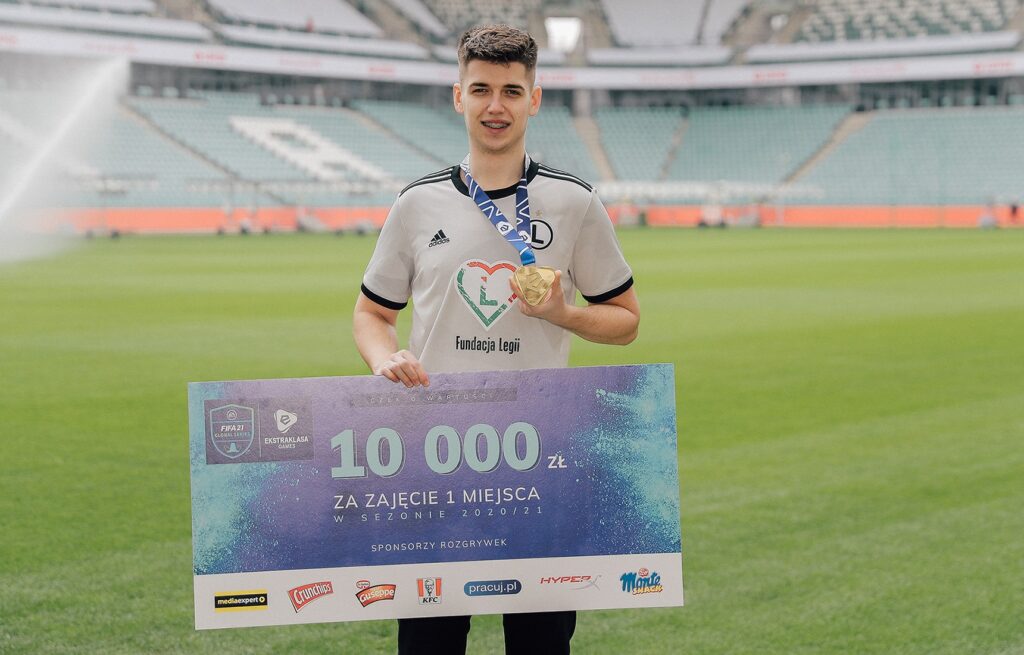 Legia Warszawa wygrywa Ekstraklasa Games