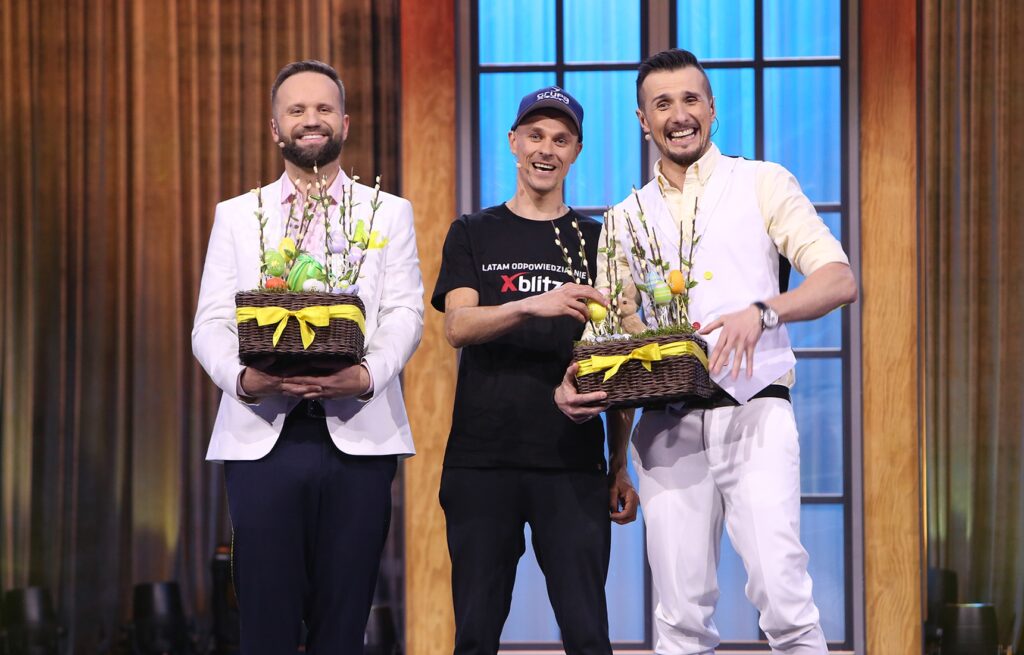 Piotr Żyła w kabarecie