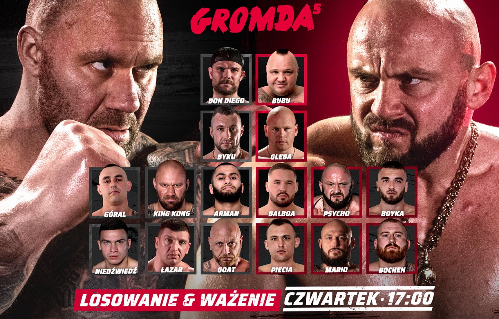 Losowanie turnieju GROMDA 5