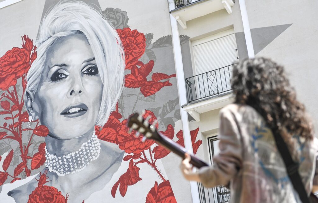 Odsłonięcie muralu Kory