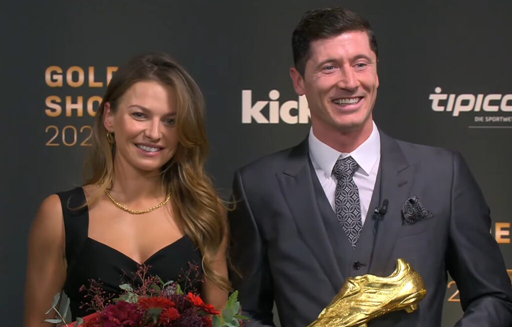 Robert Lewandowski odebrał Złotego
