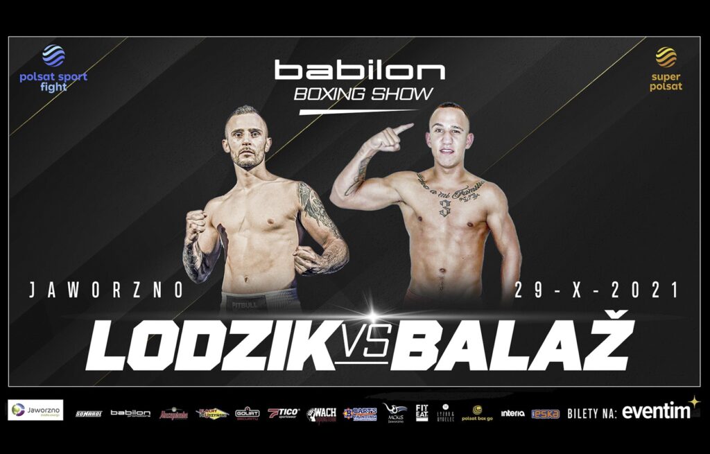 Jan Lodzik przed walką z Balazem