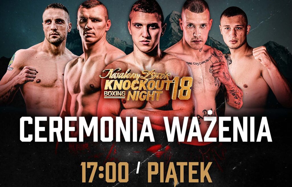 Knockout Boxing Night 18 ceremonia
