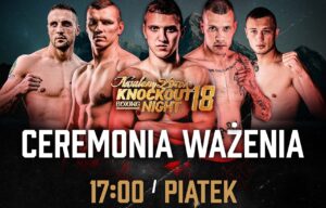 Knockout Boxing Night 18 ceremonia