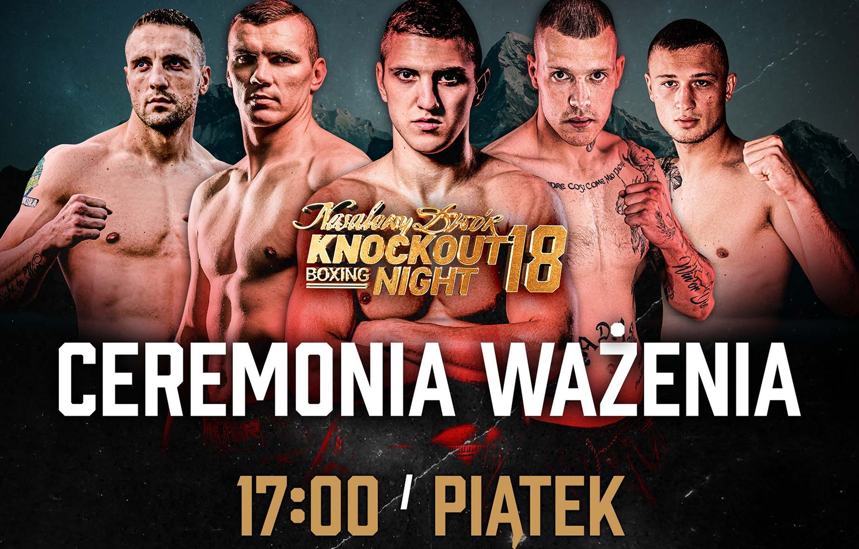 Knockout Boxing Night 18 ceremonia