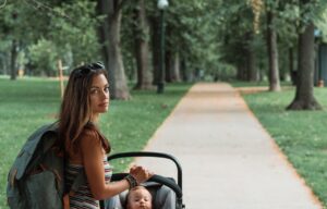 nowoczesny wózek spacerowy