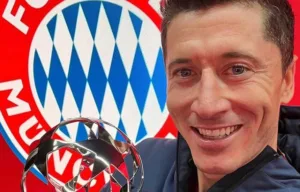 Robert Lewandowski strzelił hat-tricka w meczu Bayern - Benfica w Lidze Mistrzów.