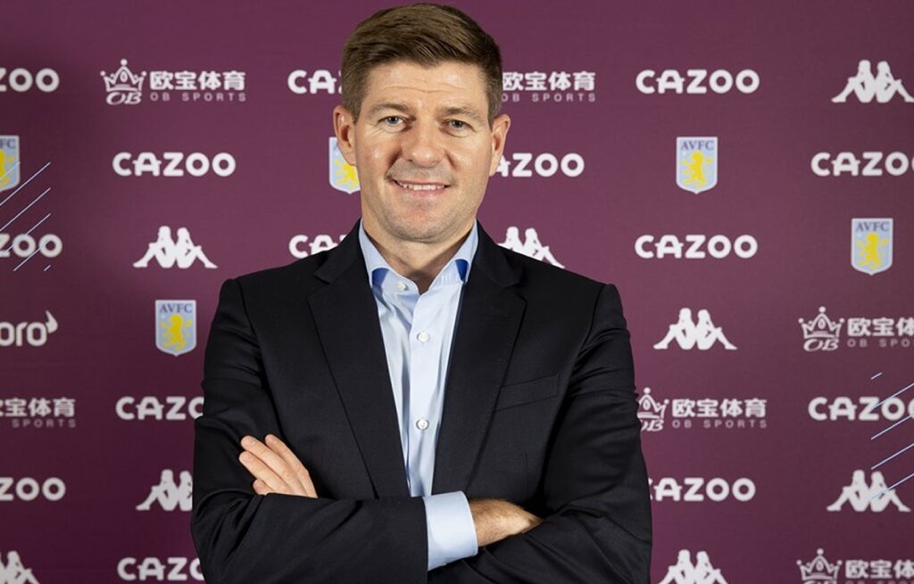 Steven Gerrard Aston Villa