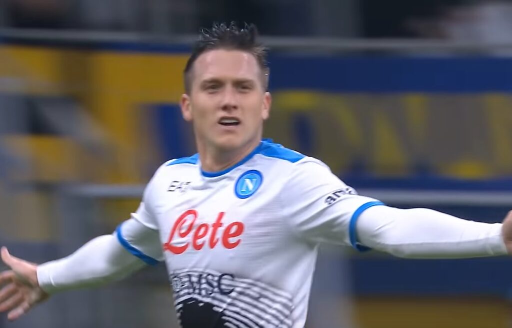 Gol Piotra Zielińskiego Inter