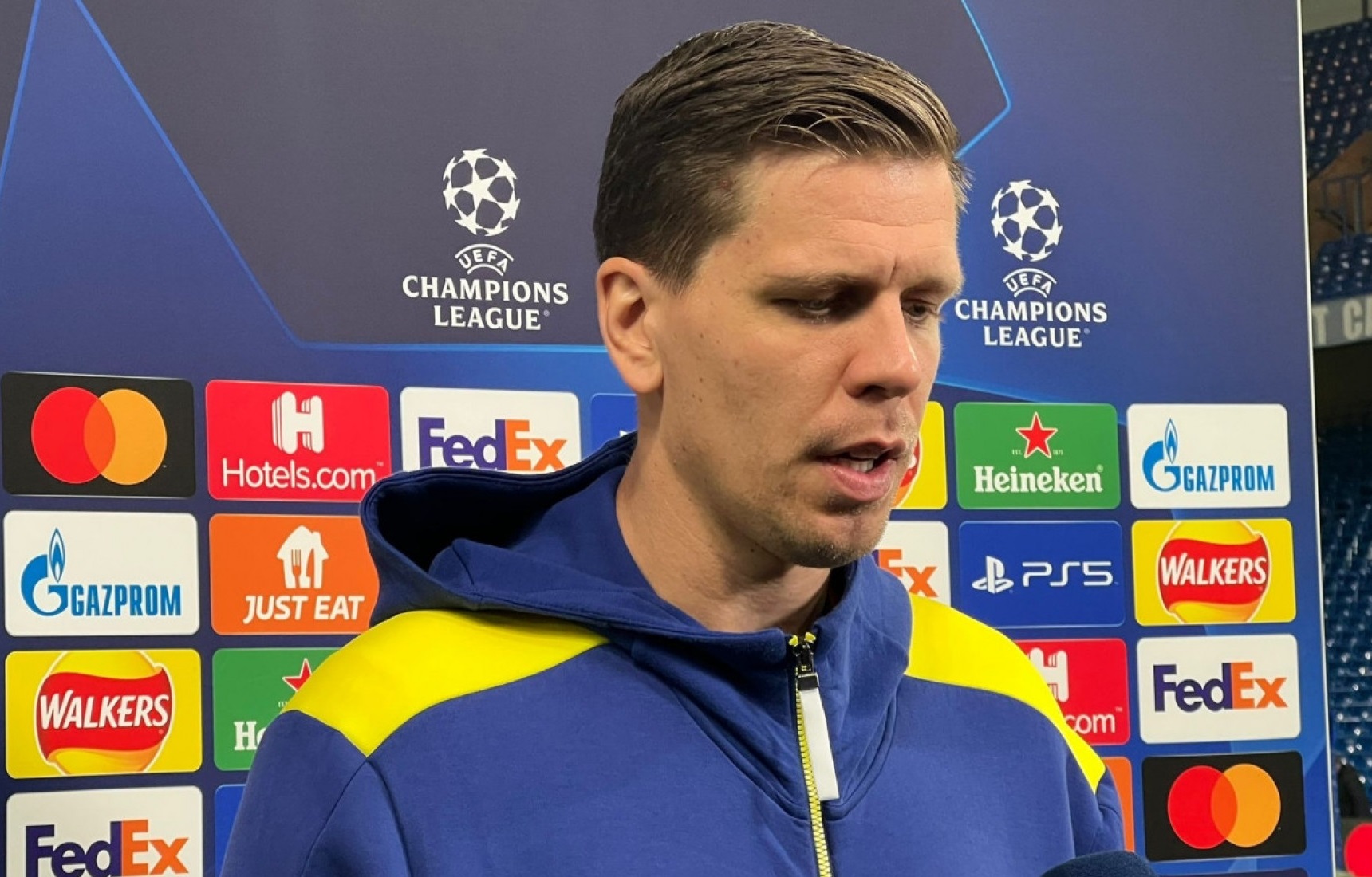 Wojciech Szczęsny po przegranej Chelsea