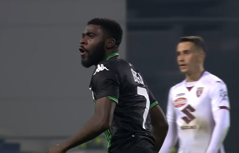 Jérémie Boga Sassuolo Calcio