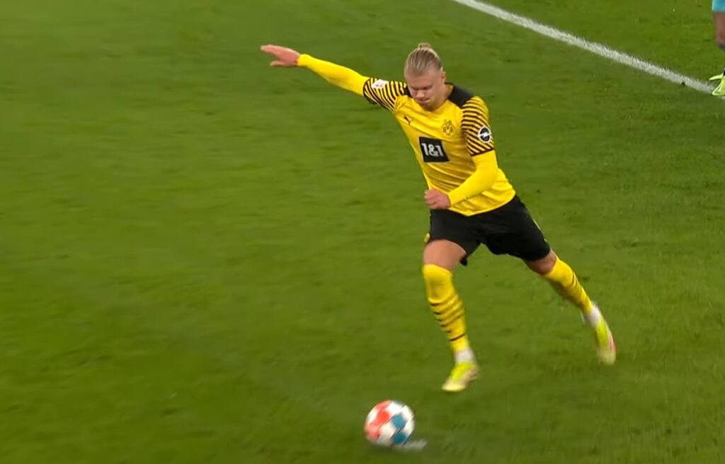 Erling Haaland dwie bramki