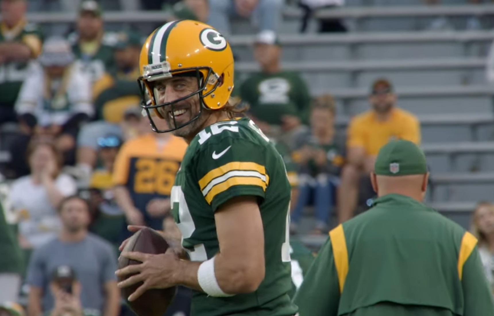 Joe Biden Aaron Rodgers