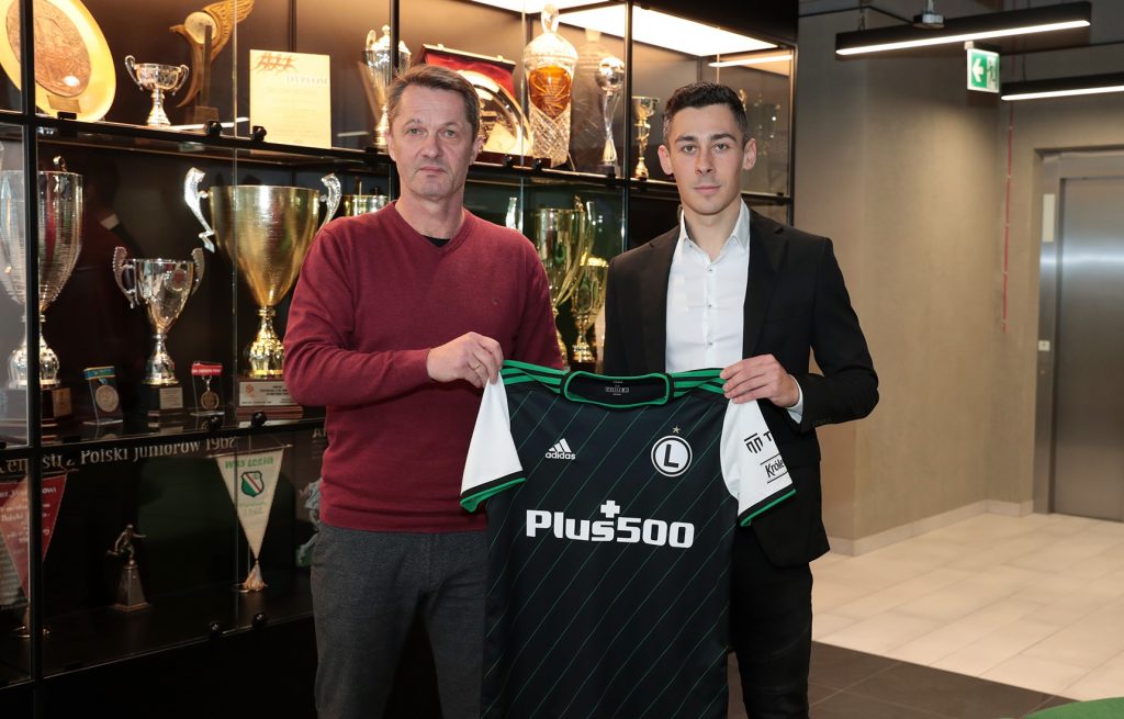 Patryk Sokołowski Legii Warszawa