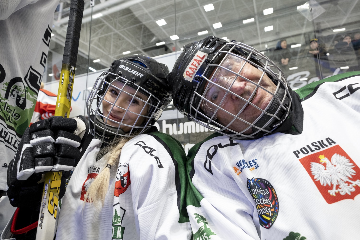 Hokejowy mecz TVN24 WOŚP