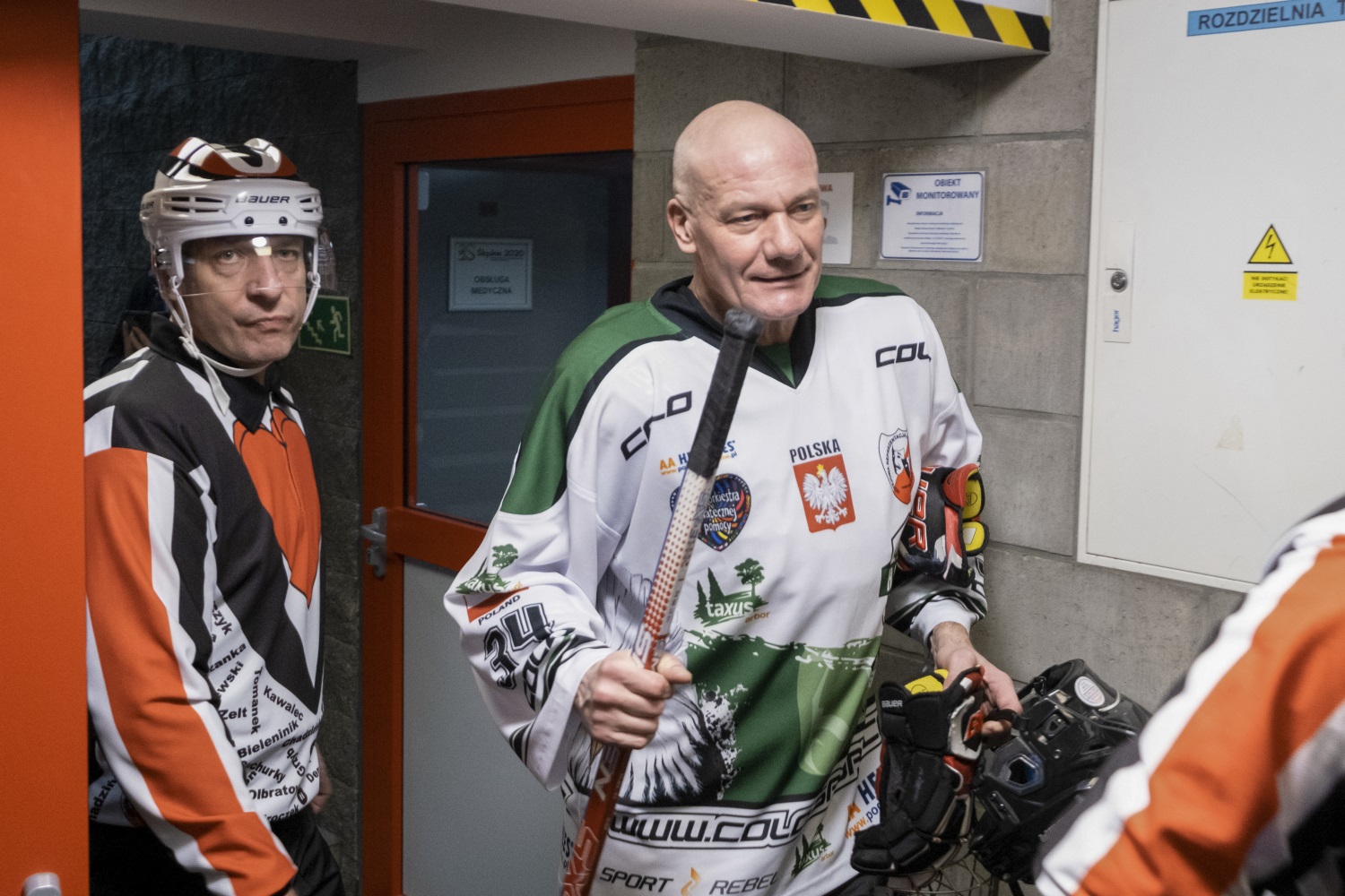 Hokejowy mecz TVN24 WOŚP