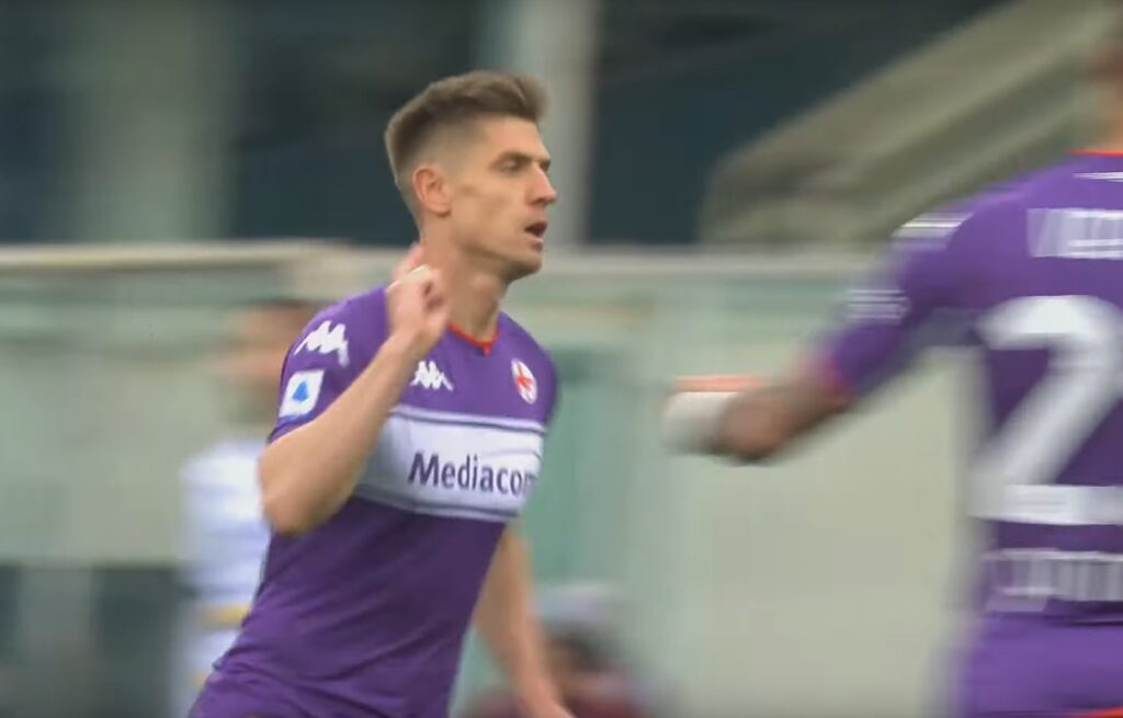 Fiorentina Verona Krzysztof Piątek