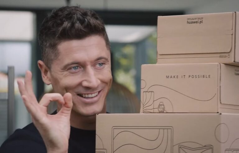 Robert Lewandowski Huawei