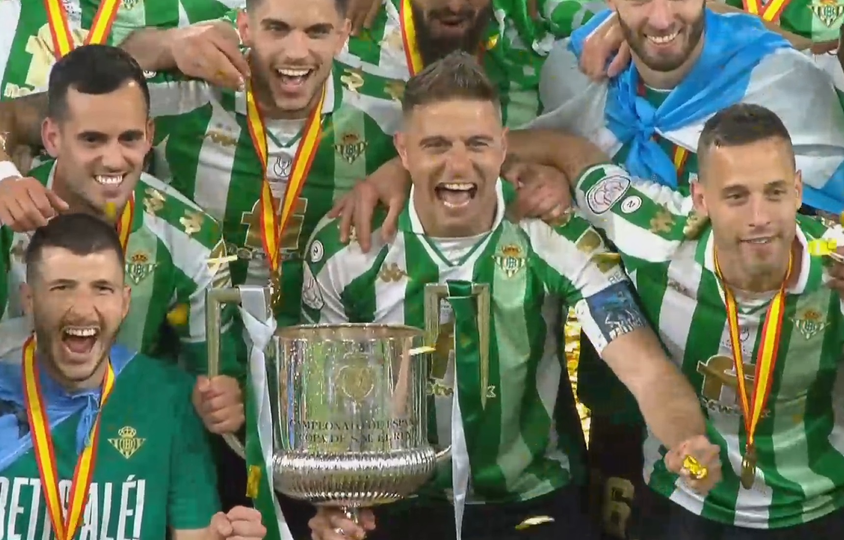 Real Betis z Pucharem Króla