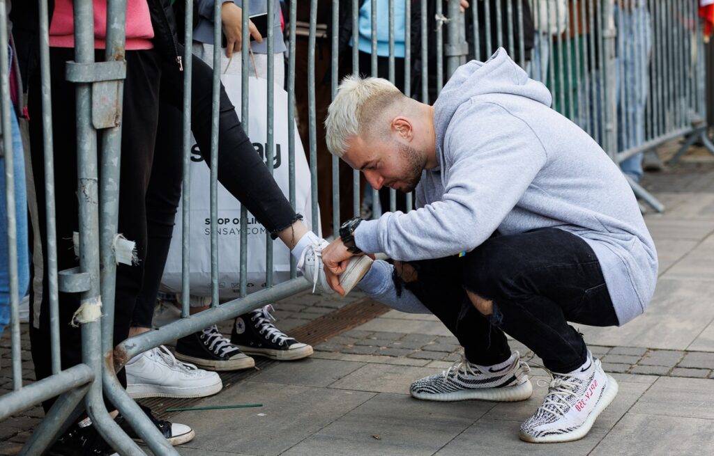 Edzio Rap Niebieskie Trampki