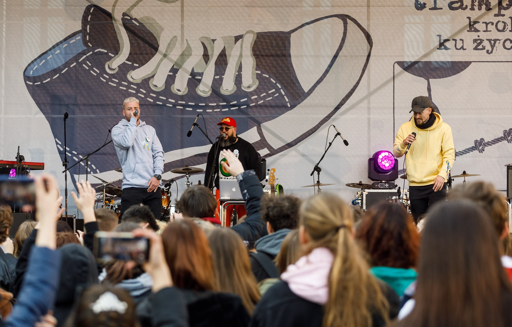 Edzio Rap Niebieskie Trampki