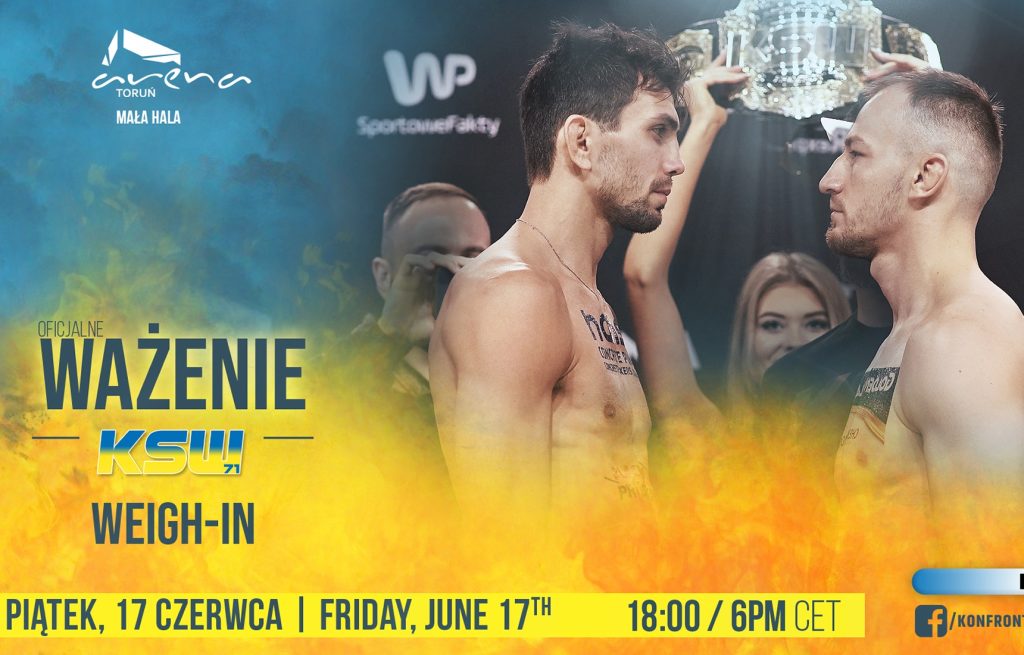 Wyniki ważenia KSW 71