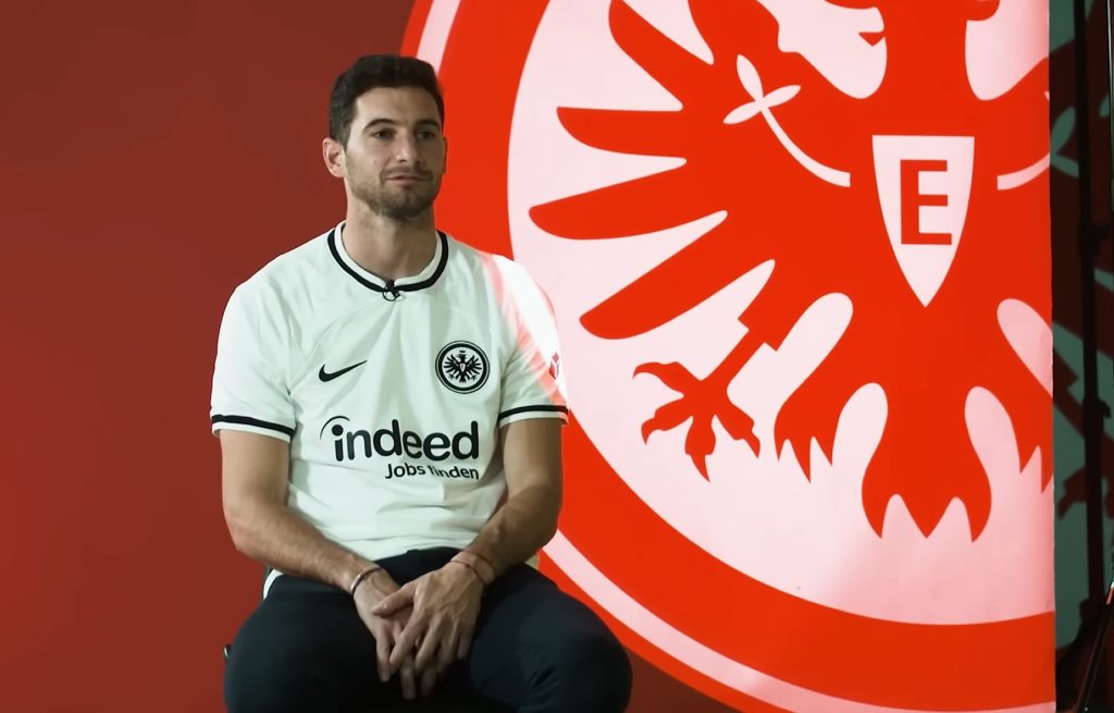 Lucas Alario piłkarzem Eintrachtu