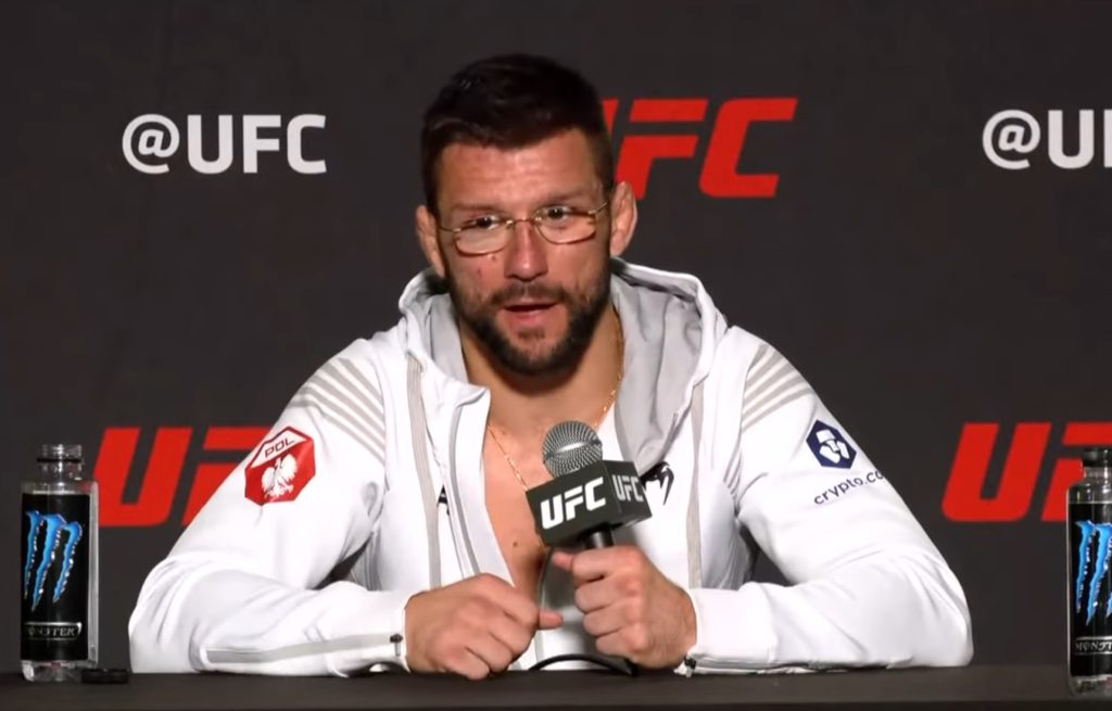 Mateusz Gamrot na 8 miejscu